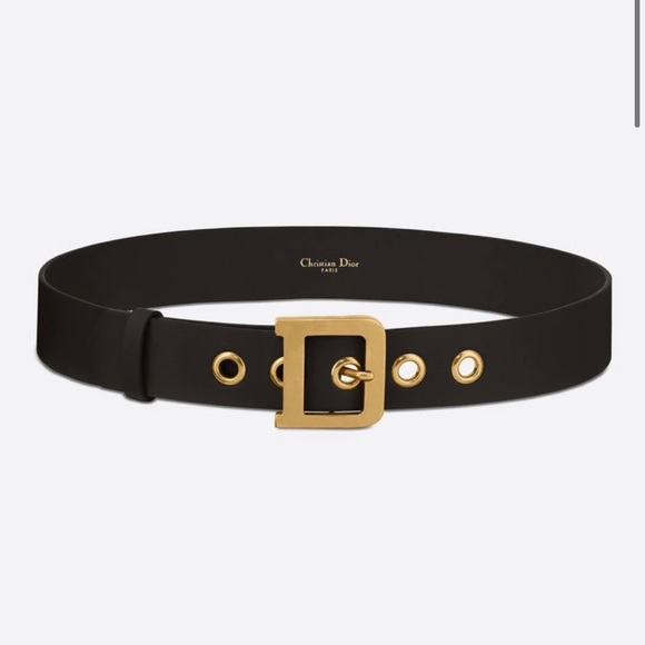 DIORQUAKE BELTBlack Smooth Calfskin 35 MM